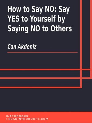 cover image of How to Say NO